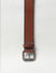 Brown Studded Leather Belt_393372+4