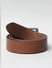 Brown Studded Leather Belt_393374+3