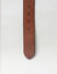 Brown Studded Leather Belt_393374+5