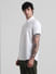PRODUKT by JACK&JONES White Cotton Short Sleeves Shirt_412140+3