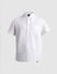 PRODUKT by JACK&JONES White Cotton Short Sleeves Shirt_412140+7