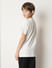 Boys White Logo Print T-shirt_413547+4