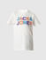 Boys White Logo Print T-shirt_413547+7