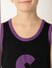 Boys Black Logo Print Sleeveless T-shirt_413549+6