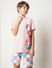 Boys Pink Large Doggo Print T-shirt_413561+2