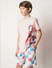 Boys Pink Large Doggo Print T-shirt_413561+3