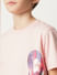Boys Pink Large Doggo Print T-shirt_413561+6