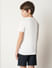 Boys White Text Print T-shirt_413564+4