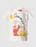 Boys White Graphic Print T-shirt_413567+7