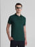 Dark Green Polo T-shirt_414993+1