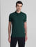 Dark Green Polo T-shirt_414993+2