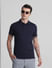 Dark Blue Polo T-shirt_414994+1