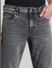 Grey Low Rise Slim Fit Jeans_414998+4