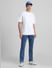 Light Blue Mid Rise Regular Fit Jeans_415006+6