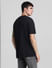 Black Colourblocked Oversized T-shirt_415019+4