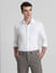 White Knit Full Sleeves Shirt_415026+2