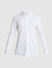 White Knit Full Sleeves Shirt_415026+7