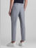 Grey Mid Rise Casual Pants_415038+3