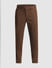 Brown Mid Rise Slim Fit Pants_415042+7