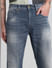 Grey High Rise Distressed Bootcut Jeans_415046+4