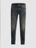 Dark Blue Low Rise Distressed Slim Fit Jeans_415049+7