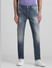 Grey Low Rise Liam Skinny Fit Jeans_415051+1