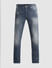 Grey Low Rise Liam Skinny Fit Jeans_415051+7
