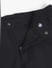 Black Mid Rise Slim Fit Trousers_415052+5
