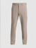 Khaki Mid Rise Slim Fit Trousers_415053+7