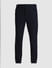 Navy Blue Mid Rise Slim Fit Trousers_415054+7