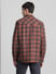 Brown Check Full Sleeves Shirt_415056+4