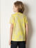 Boys Yellow Printed T-shirt_413652+4