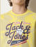 Boys Yellow Printed T-shirt_413652+6