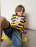 Boys Yellow Striped T-shirt_413654+1