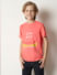 Boys Coral Watermelon Print T-shirt_413655+2