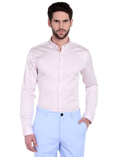 Light Purple Slim Fit Shirt