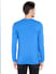 Blue Slim Fit Henley T-Shirt_41899+5