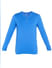 Blue Slim Fit Henley T-Shirt_41899+7