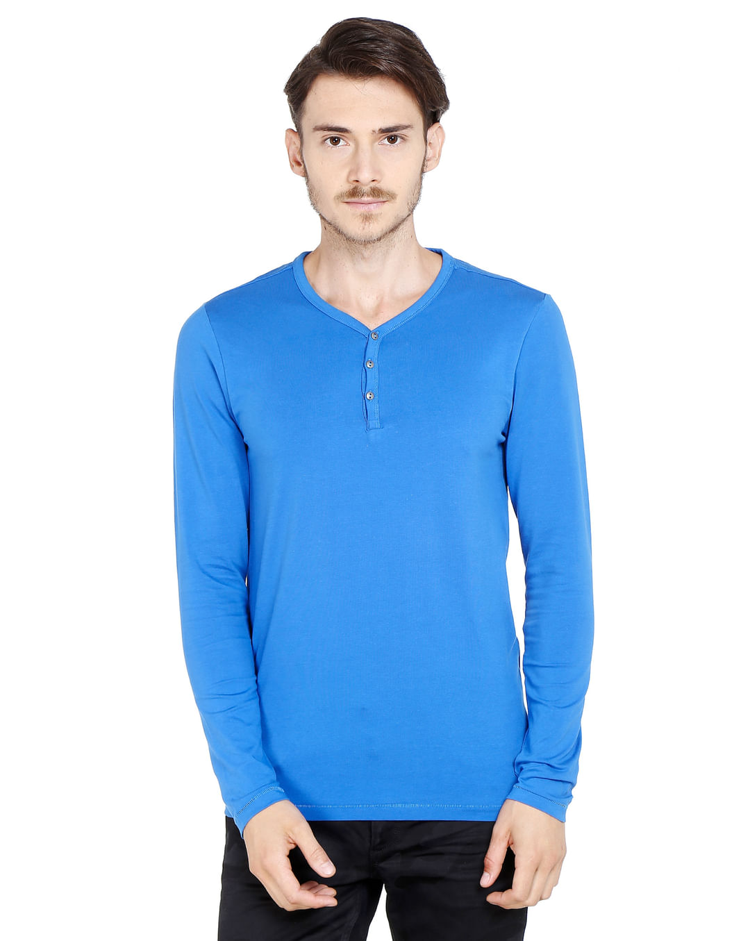 Buy Fit Henley T-Shirt Online India - Flat 50% Off