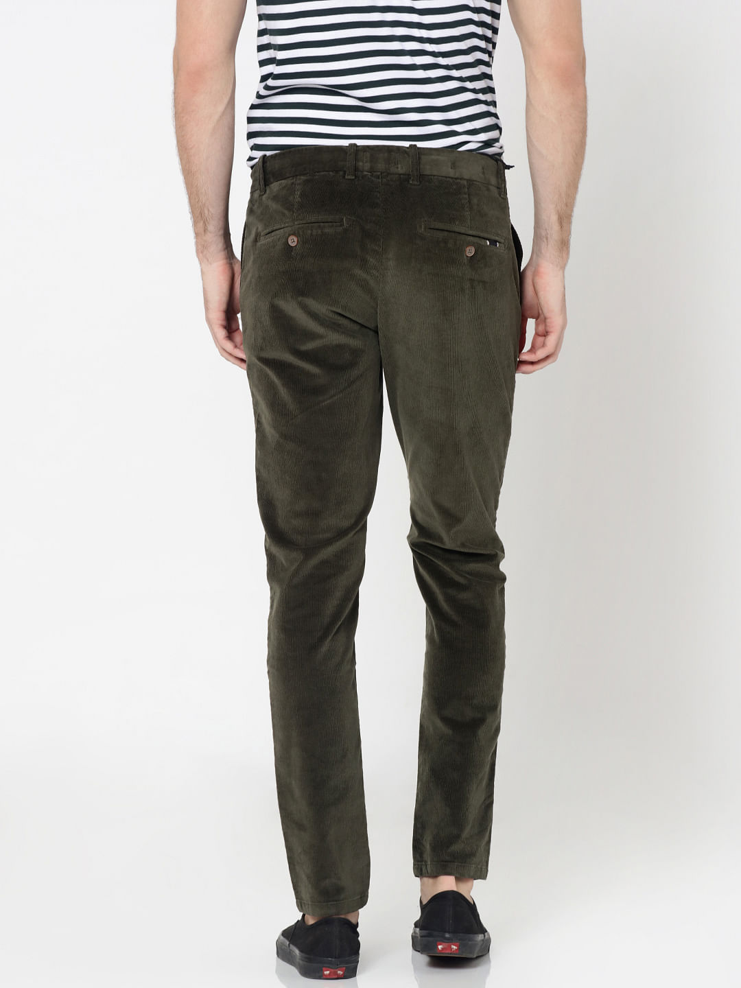forest green corduroy pants