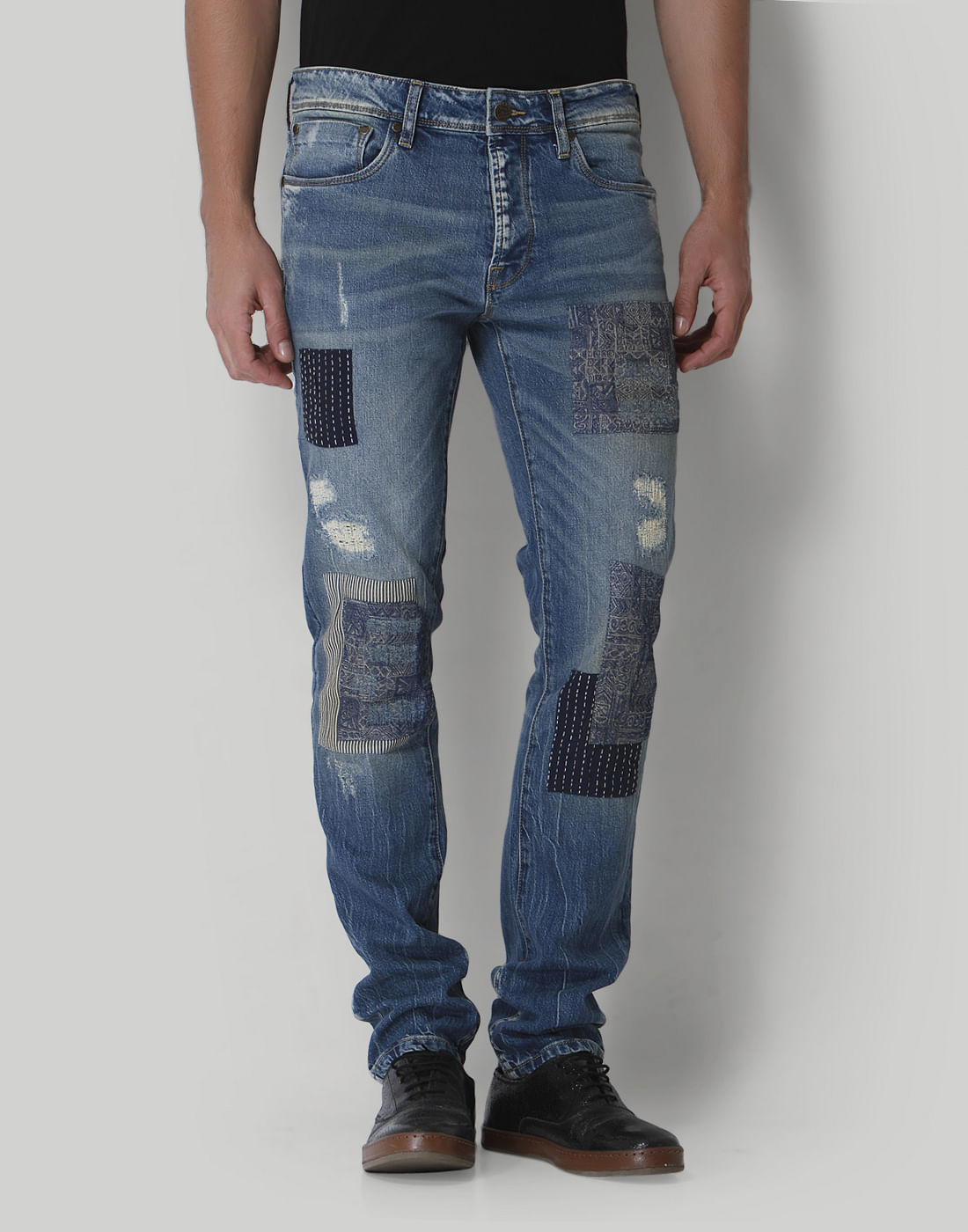 jack and jones distressed jeans