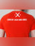 Red Text Print Crew Neck T-Shirt_43556+6