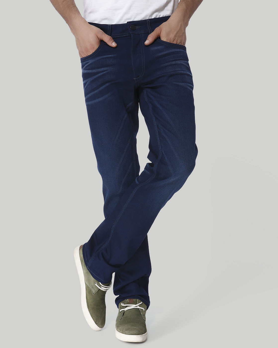 mid rise regular fit jeans