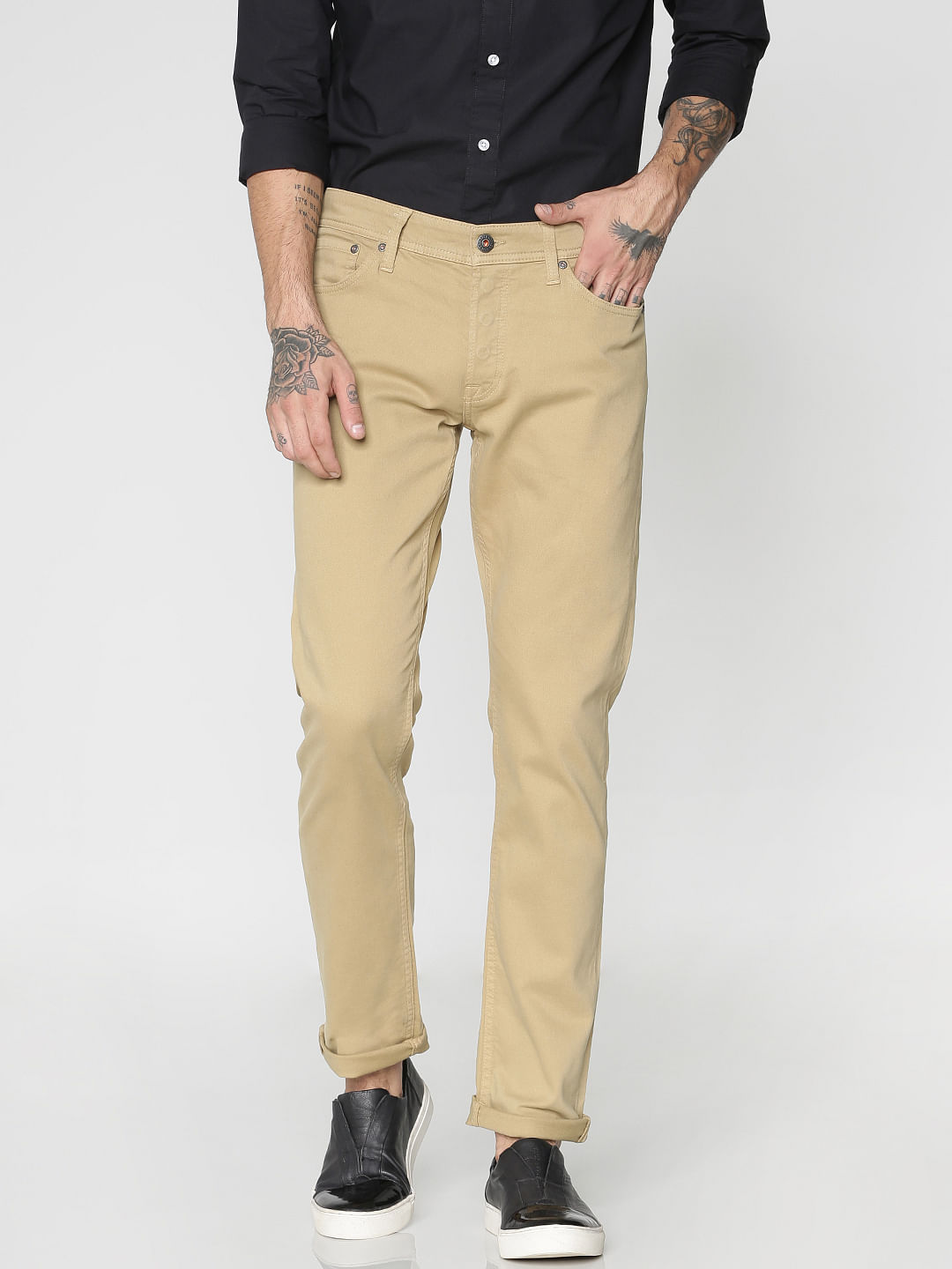 Bleed Zero Jeans In Brown Yonk Fit Abto