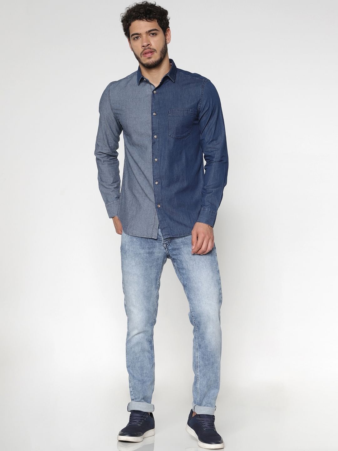 colour full jeans