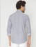 Blue Printed Slim Fit Full Sleeves Shirt_52345+4