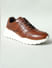 Brown Premium Leather Sneakers_414211+3