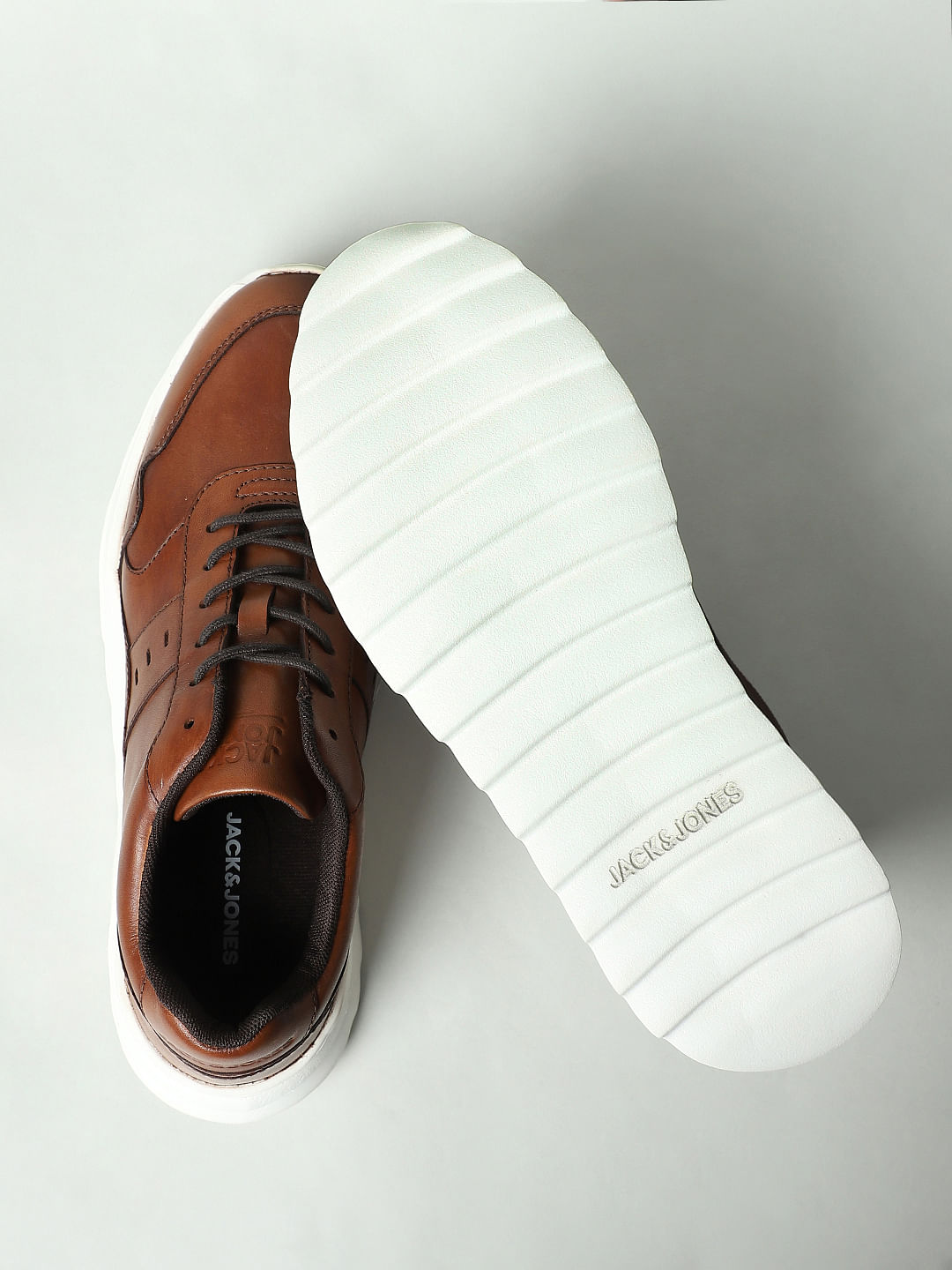 Bono Leather Lace-up Sneaker-Cognac – Bruno Magli