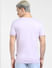 Lilac Graphic Print Crew Neck T-shirt_404291+4