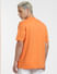 Orange Crew Neck T-shirt_404296+4